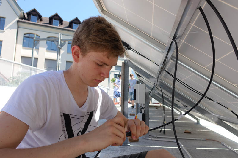 Solarfest 2015 Schulhaus Matten